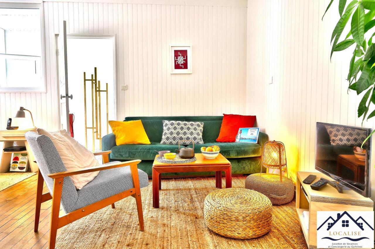 Localise - M20 - La Maison Des Dunes A 2 Pas Du Centre - Tout A Pied, Plage, Port, Centre, Commerces Marche - Wifi Inclus - Linge De Lit Inclus - Animaux Bienvenus Guilvinec 외부 사진